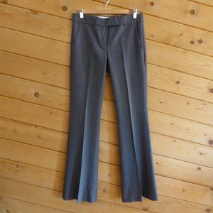Theory Solid Gray Wool Blend Basic Suit Formal Suit Pants Slacks Trousers 4